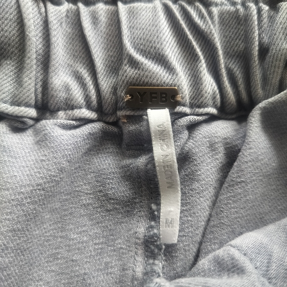 Wide Leg Gray Pants - Picture 3 of 7